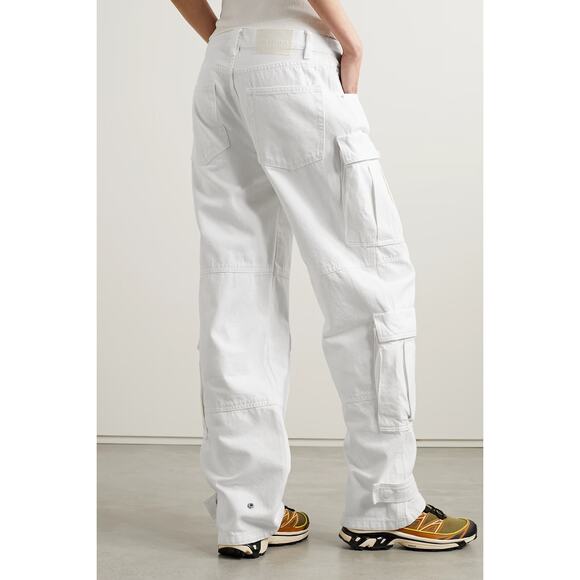 Grlfrnd Lex Wide Leg Cargo Jeans Chore Grunge Streetwear Distressed Y2K Sz 23 - Picture 2 of 13